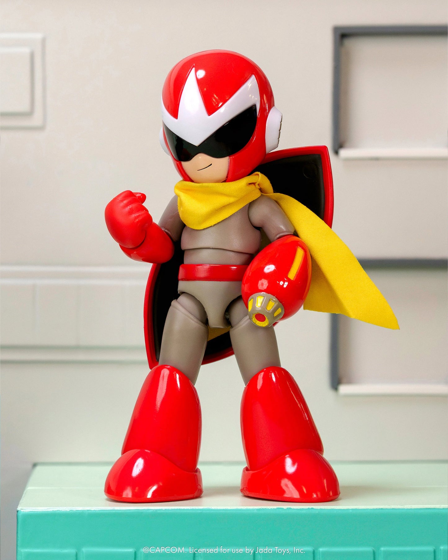 1/12 scale Rockman action figure Bruce (Proto man) (set da 4 pezzi)