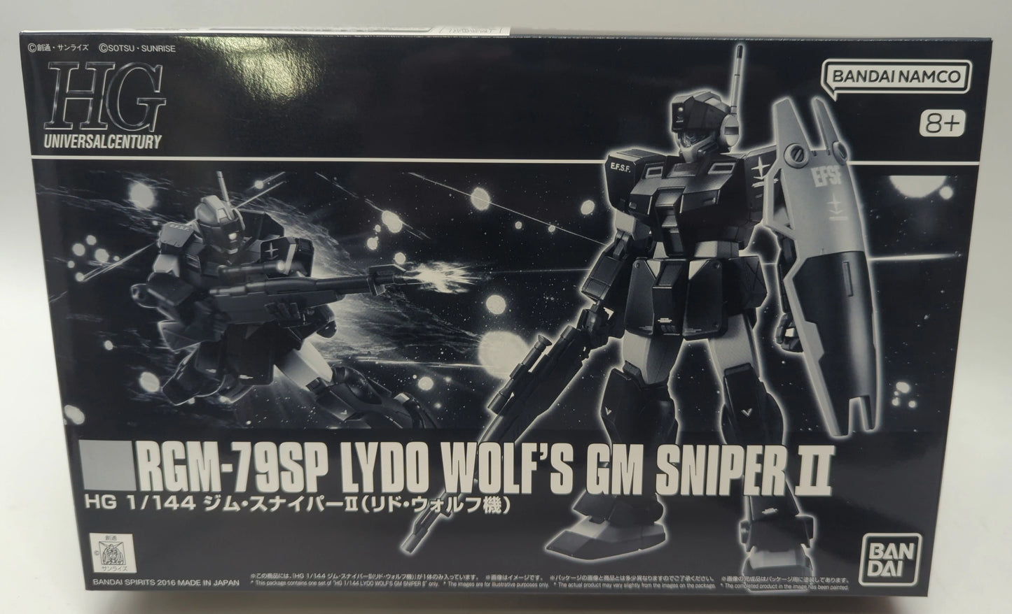 Bandai Spirits HGUC 1/144 Bandai Namco GM Sniper II (Lido Wolf's)