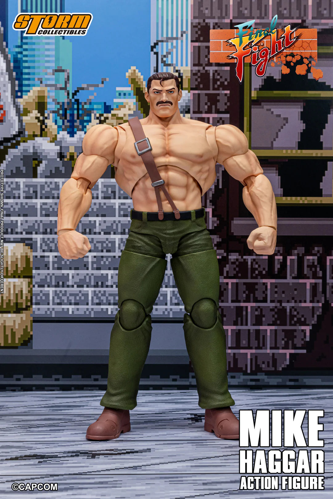 Final Fight Action Figure Mike Haggar