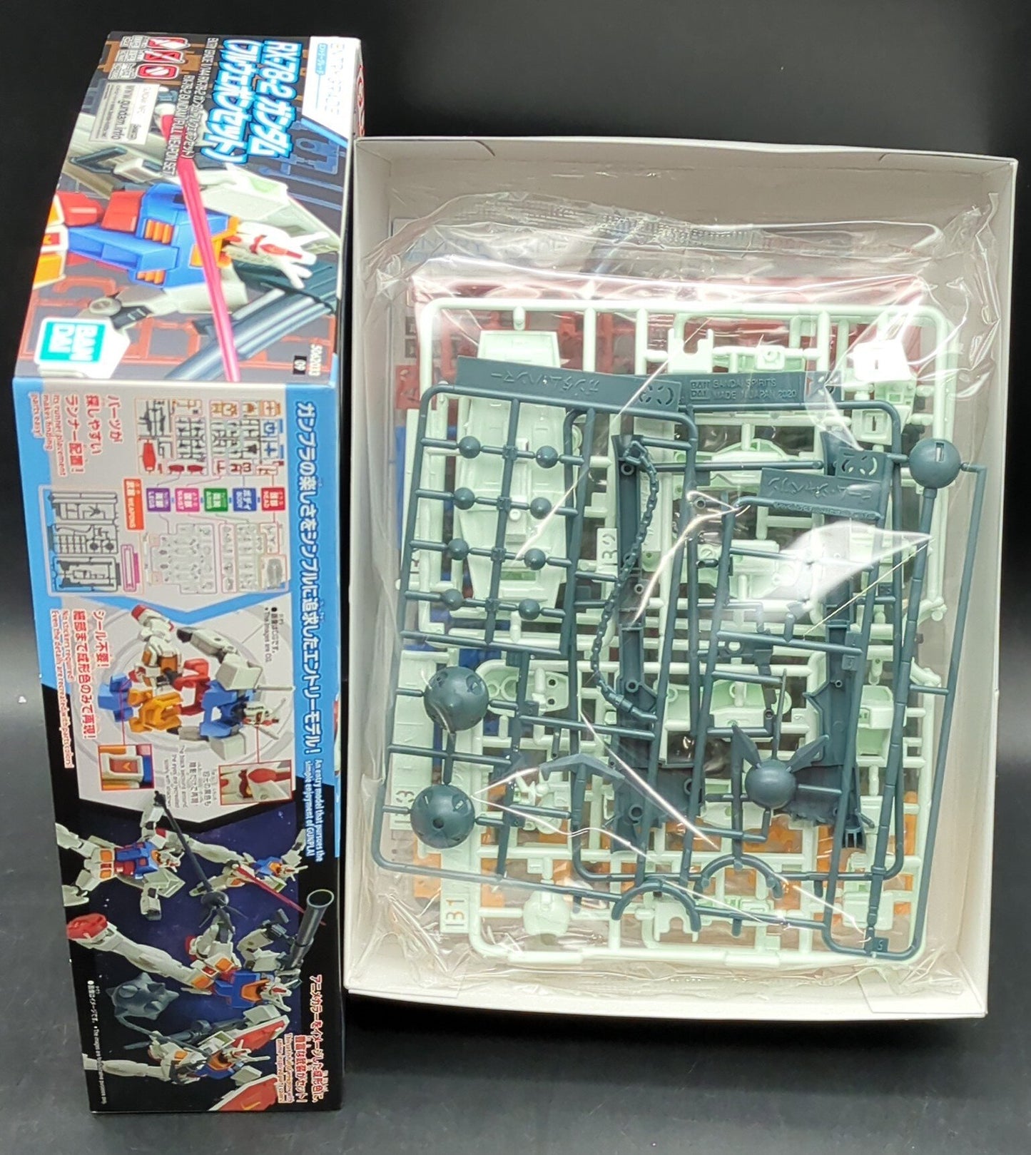 BANDAI SPIRITS ENTRY GRADE 1/144 Mobile Suit Gundam RX-78-2 Gundam (Full Weapon Set) 09
