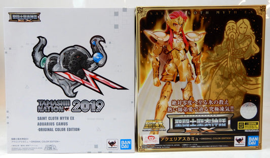 Bandai Spirits Saint Seiya Myth Cloth EX Masami Kurumada Aquarius Camus ORIGINAL COLOR EDITION