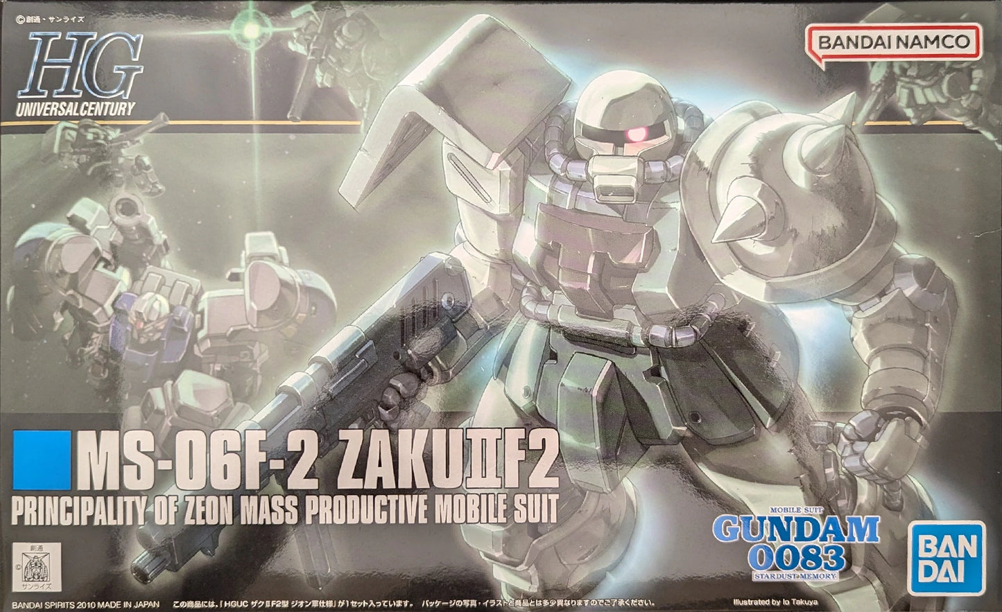 BANDAI NAMCO HGUC Bandai Namco Zaku II F2 Type (Zeon Army Specification) / Bandai Namco 105