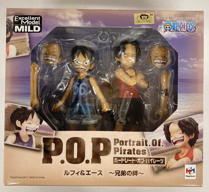 MegaHouse POP CB-EX One Piece Luffy and Ace Brothers' Bond (Children)