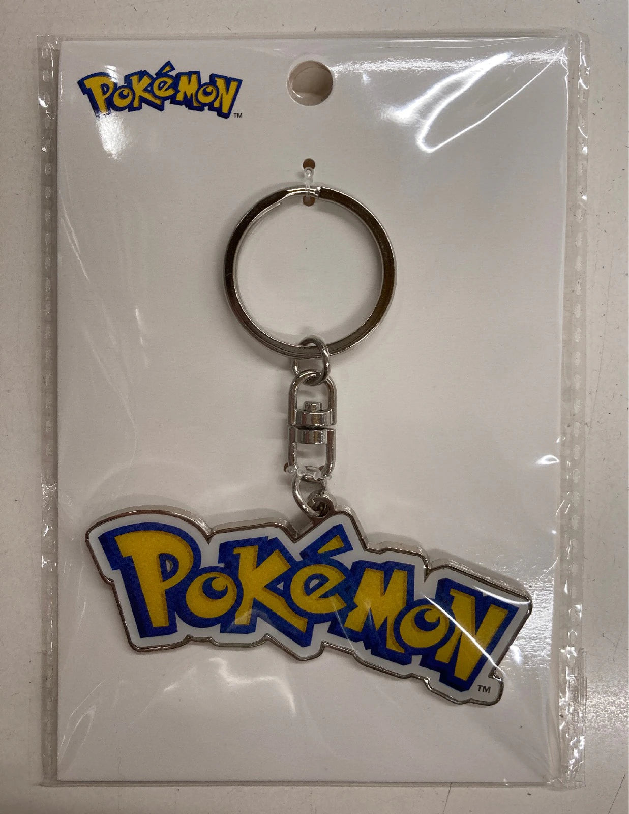 Pokemon Center Keychain Pocket Monster Pokemon Logo