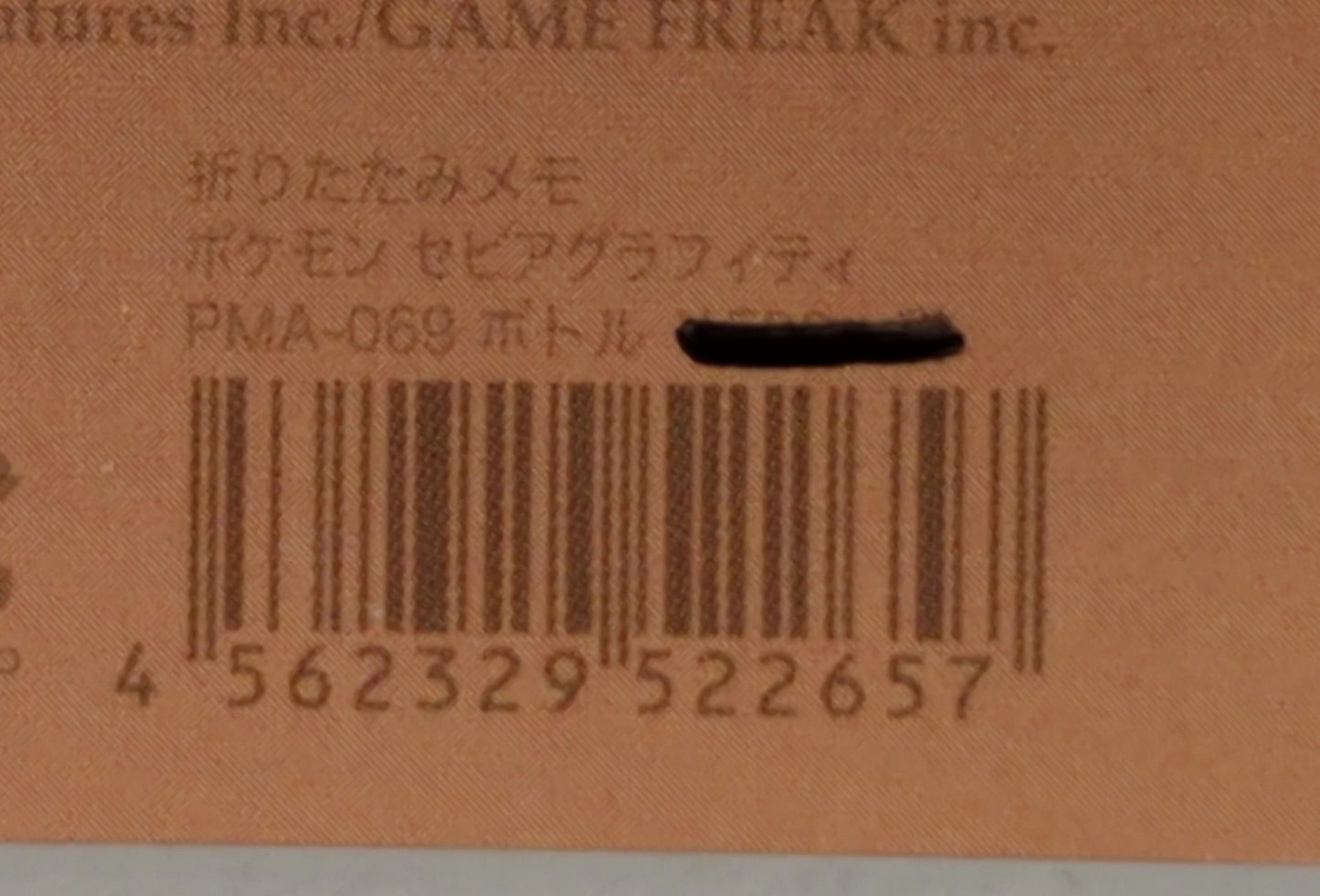 Avengers Folding Memo/Sepia Graffiti Pokemon Pikachu Bottle PMA069