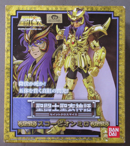 Bandai Saint Seiya Myth Cloth Scorpion Milo Edition