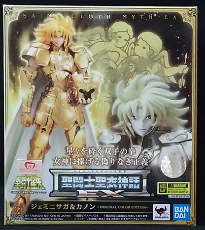 Bandai Saint Seiya Myth Cloth EX Gemini Saga Canon/No instruction manual ORIGINAL COLOR EDITON/Tamashi Nation Limited