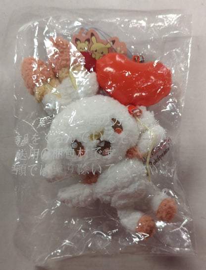 Takara Tomy Plush Stuffed Toy Mascot(Mellow Heart) PokePeace Scorbunny