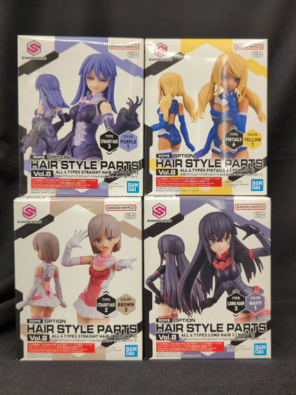 Bandai 30 MINUTES SISTERS Optional Hairstyle Parts Vol.8 All 4 Types