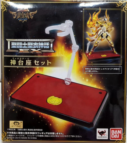 BANDAI Saint Seiya Myth Cloth EX Masami Kurumada God Pedestal set