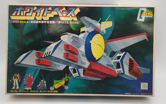 Bandai (Banzai Mark) 1/1200 Mobile Suit Gundam White Base / No JAN / August 1982, TO Edition
