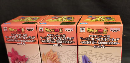Banpresto WCF Dragon Ball ANIME 30th ANNIVERSARY vol.5 Complete 6 Type Set
