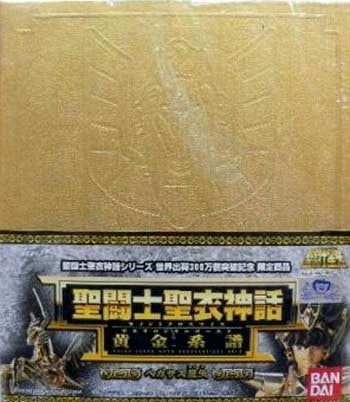 Bandai Saint Seiya Myth Cloth Pegasus Seiya golden family geneologic Gold