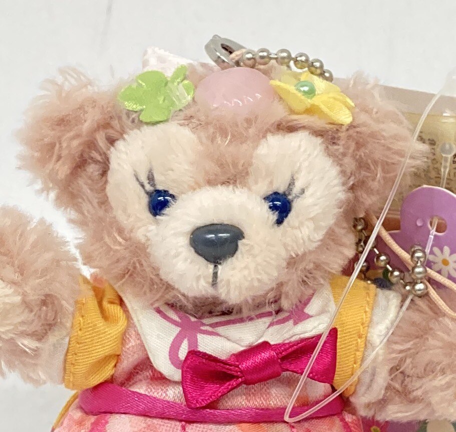 Tokyo Disney Sea Plush Stuffed Toy Strap Duffy and Friends ShellieMay (Orange One Piece / Pink apron ) / Cape Cod Springtime 2014