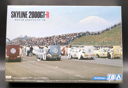 Aoshima 1/24 Nissan PGC10 Skyline 2000GT-R JAF Grand Prix '70