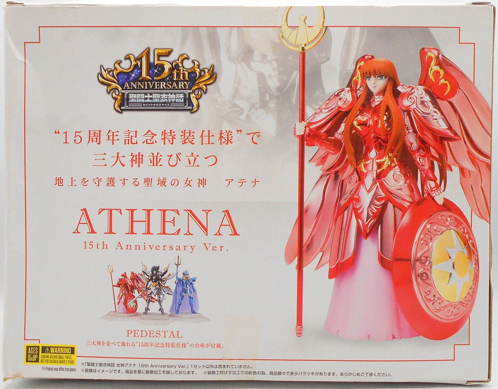 BANDAI SPIRITS Saint Seiya Myth Cloth Goddess Athena 15TH ANNIVERSARY VER.