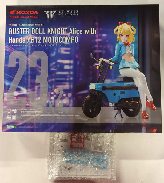 Kotobukiya Megami Device BUSTER DOLL Knight Alice with Honda AB12 Motocompo (With Bonus )
