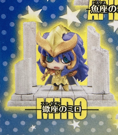 MegaHouse Petit Chara Land Zodiac Chapter 2 Masami Kurumada Scorpion Milo / Chimi Mega