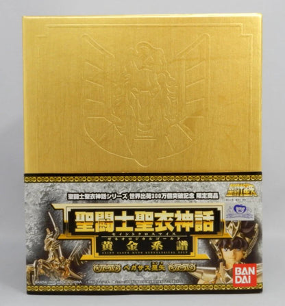 Bandai Saint Seiya Myth Cloth Masami Kurumada Pegasus Seiya Golden Genealogy / Generalical Gold