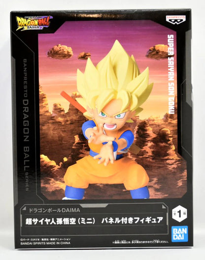 Bandai Spirits Panel Figure Super Saiyan Son Goku (Mini)