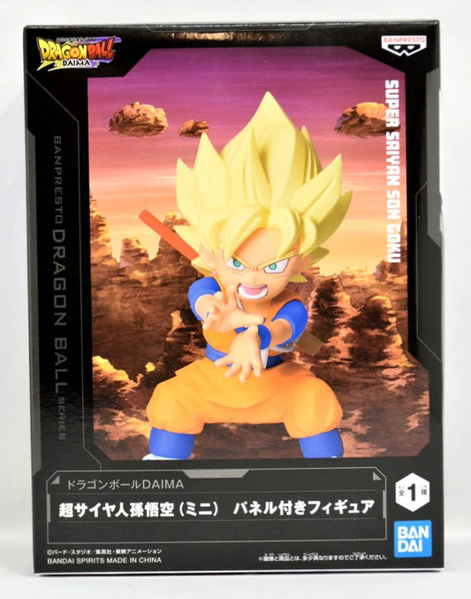 Bandai Spirits Panel Figure Super Saiyan Son Goku (Mini)