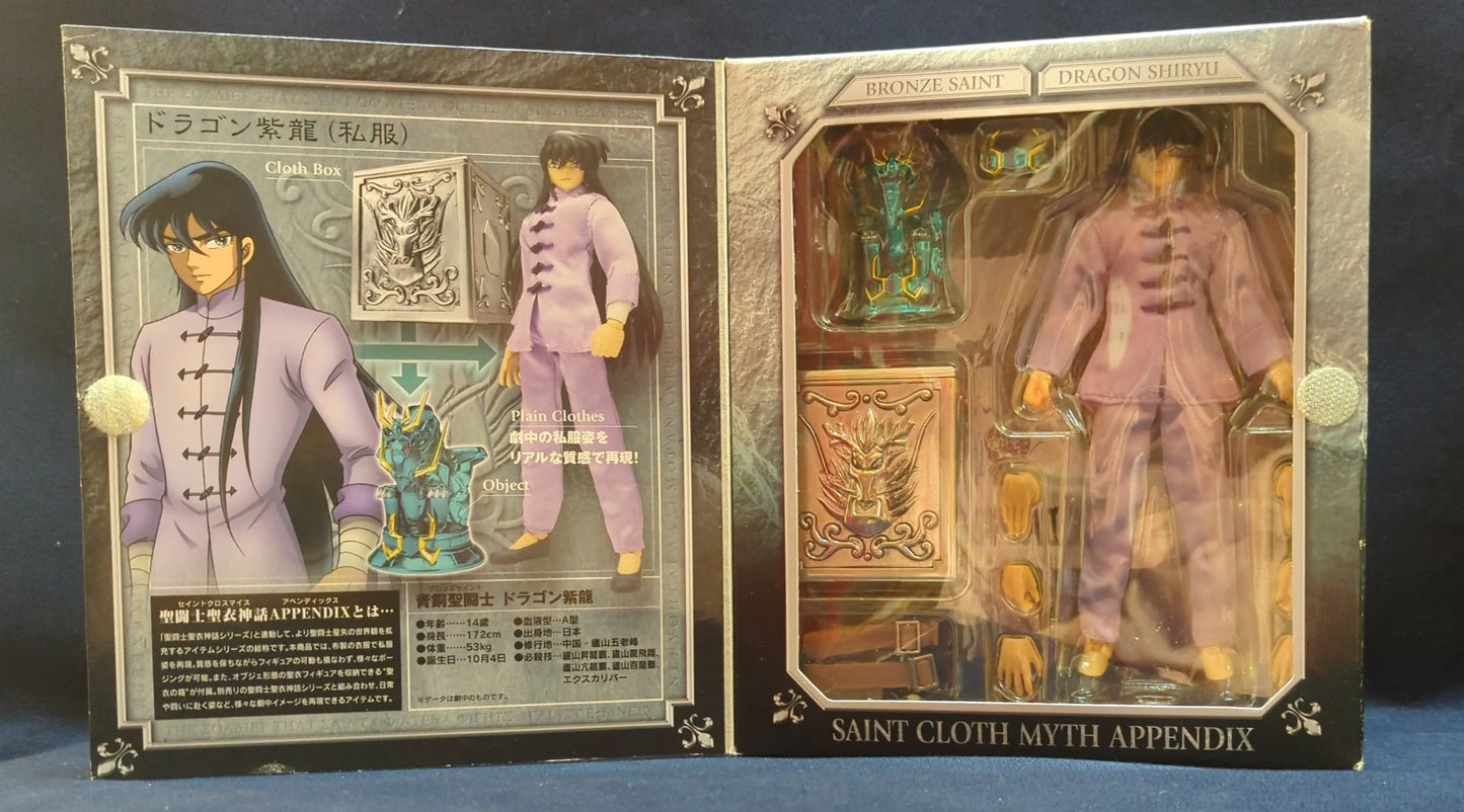 BANDAI Saint Seiya Myth Cloth APPENDIX Appendix Masami Kurumada Dragon Shiryu Normal clothes