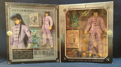 BANDAI Saint Seiya Myth Cloth APPENDIX Appendix Masami Kurumada Dragon Shiryu Normal clothes
