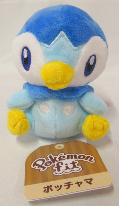 Pokemon - Plush Stuffed Toy/Pokemon Fit Pocket Monsters Piplup Brown Tag
