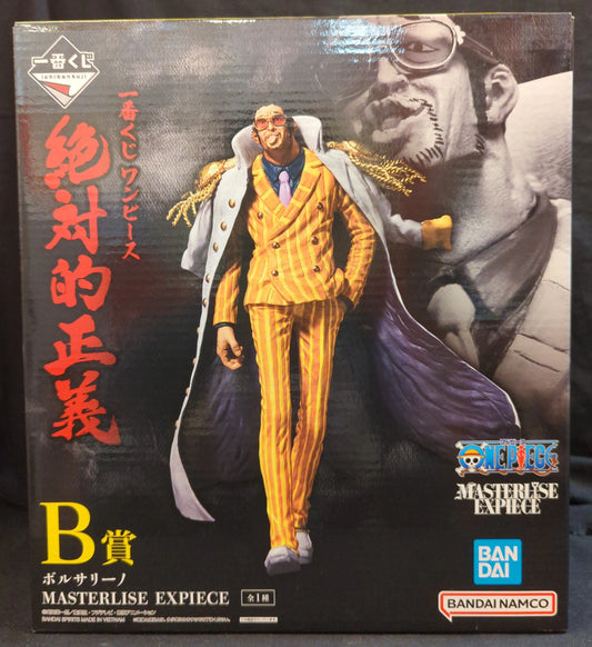 Bandai Spirits Ichiban Kuji One Piece Absolute Justice B-Prize Borsalino MASTERLISE EXPIECE