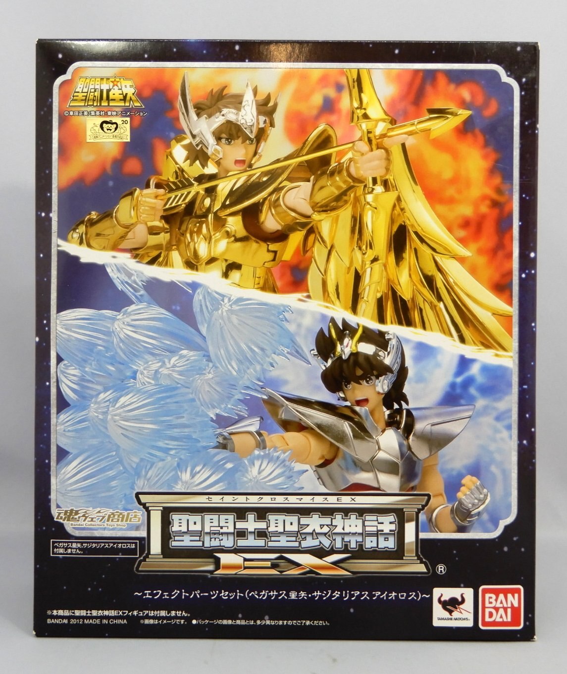 BANDAI Saint Seiya Myth Cloth EX / Effect parts set Masami Kurumada pagasus & Sagittarius / Effect set Tamashii Web Limited Edition