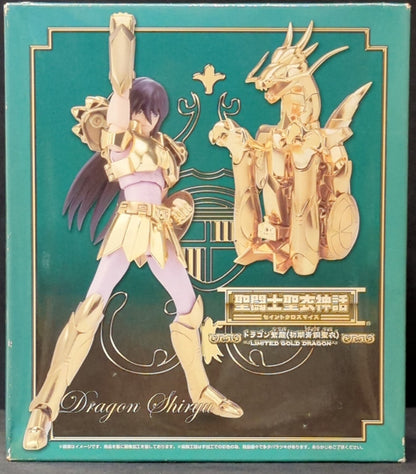 BANDAI RFTERM0TOKEN Cloth Masami Kurumada Dragon Shiryu/ First Bronze Cloth-LIMTED GOLD DRAGON-/ Toei Animation