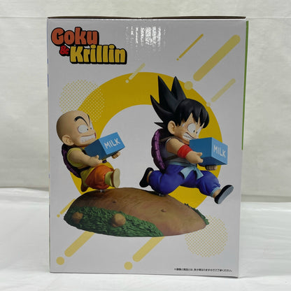 Ichiban Kuji Dragon Ball Fantastic Adventure 2 A Prize Son Goku & Krillin Milk Delivery Figure