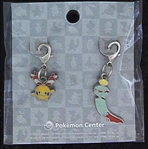 Pokemon Center Metal charm Chilean / Evolution 2 types set