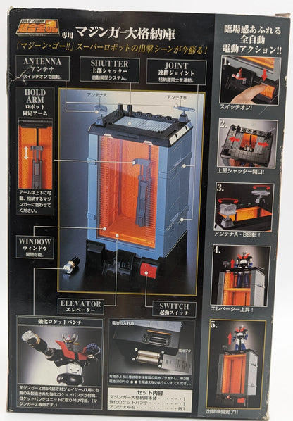 Bandai Soul of Chogokin not working GX01X Mazinger Large Hangar GX-01X