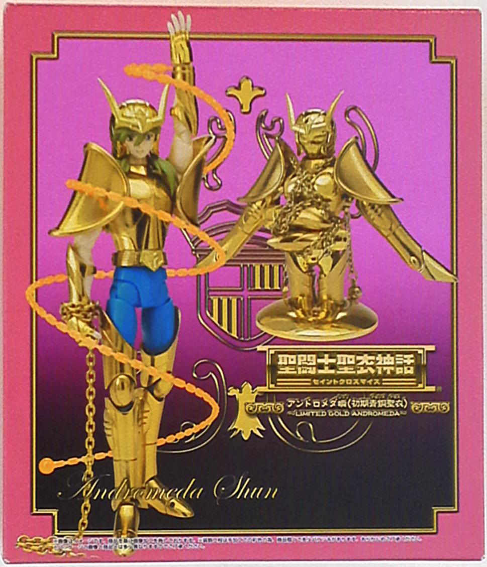Bandai Saint Seiya Myth Cloth Andromeda Shun First Bronze Cloth - Limited Gold Andromeda - Toei Animation Limited