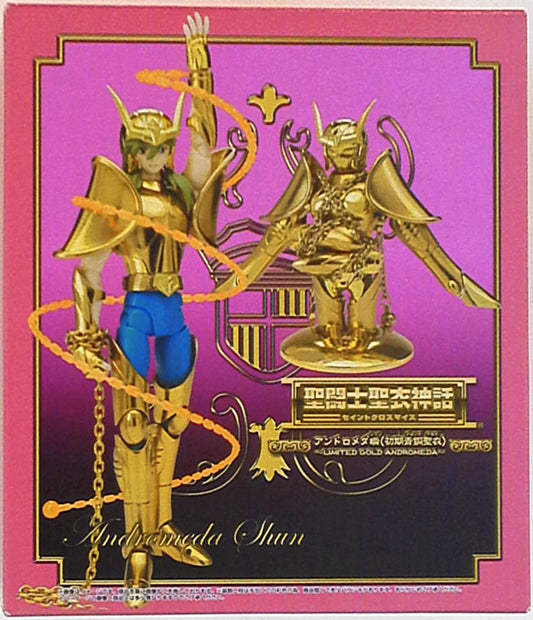 Bandai Saint Seiya Myth Cloth Andromeda Shun First Bronze Cloth - Limited Gold Andromeda - Toei Animation Limited