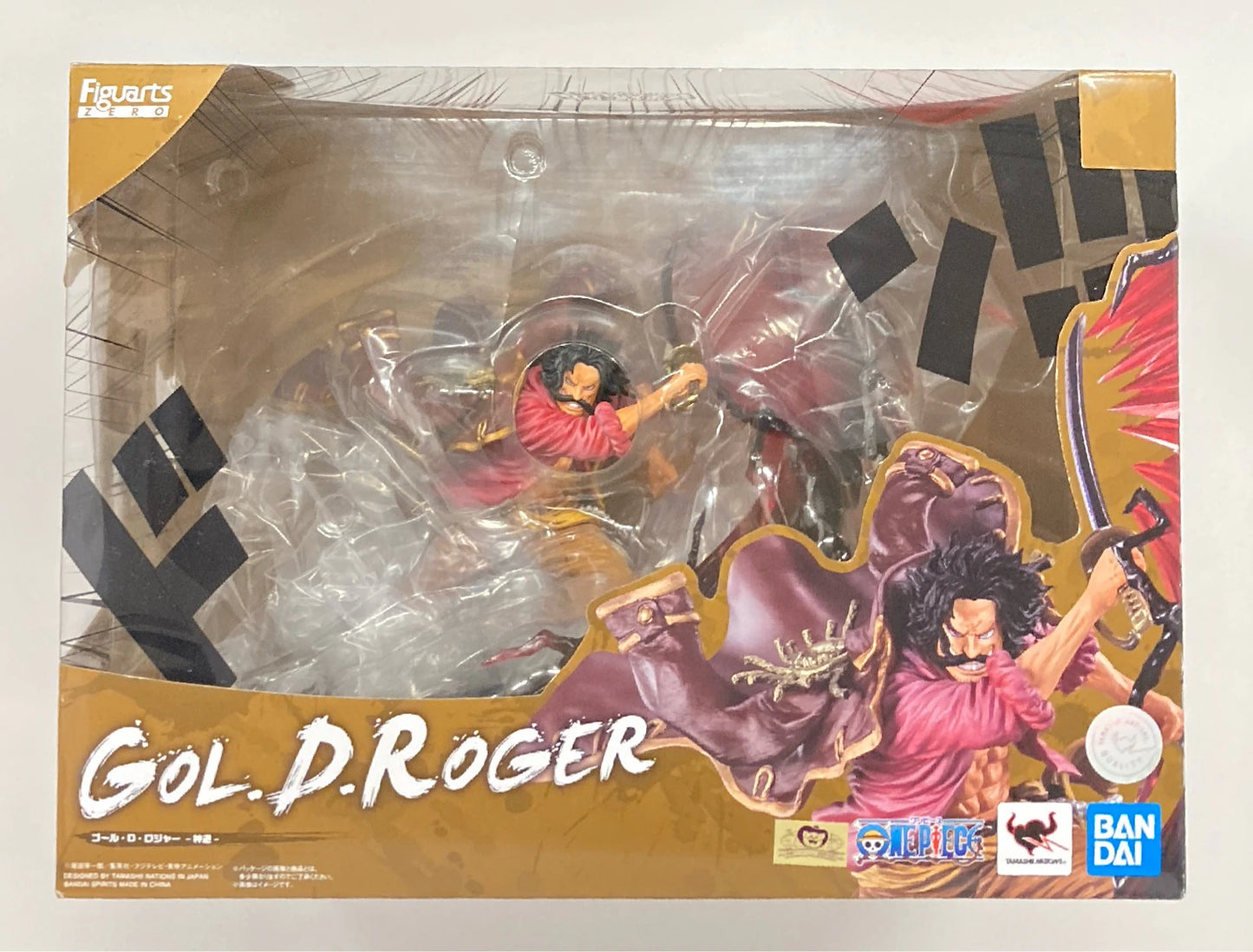 Bandai Figuarts ZERO [EXTRA BATTLE] Gol D. Roger -Kamihiri- PVC