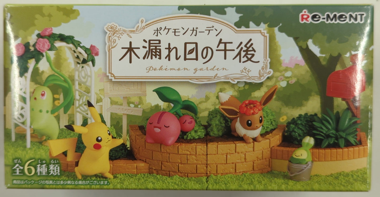 Re-Ment Pokemon Garden Afternoon Sunlight Pokemon Pikachu and Cherinbo 1