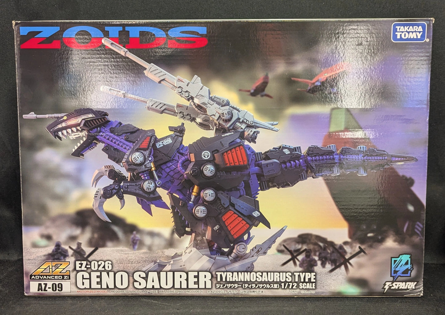 Takara Tomy Advanced Zi T-Spark Geno Saurer (Tyrannosaurus Type) AZ-09