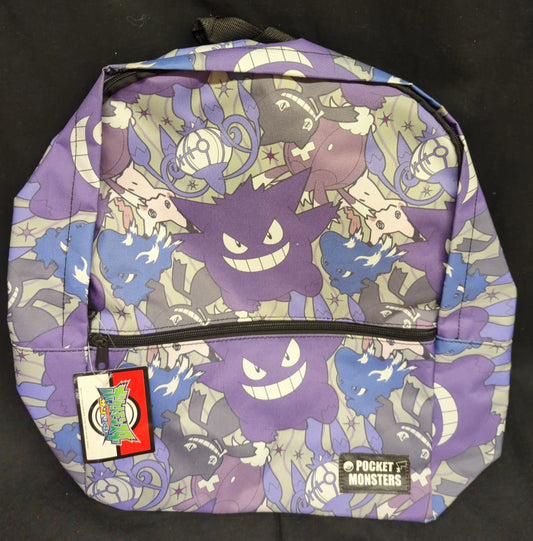 Sega Premium Backpack Ver.2 Pokemon Sun and Moon Gengar/Ghost Type/Purple