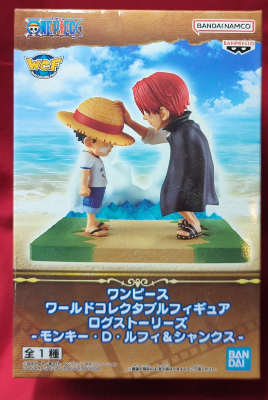 Bandai Spirits World Collectable Figure Log Stories Monkey D Luffy and Shanks