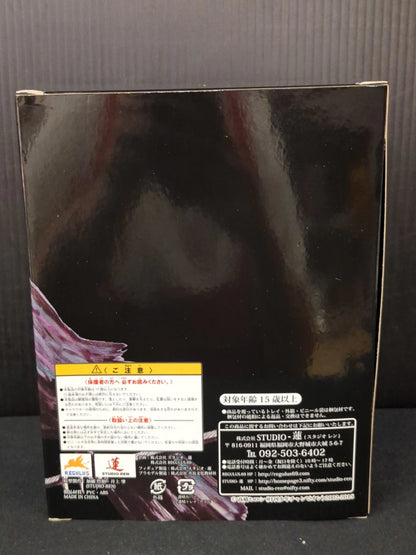 Aoshima/Studio Ren 1/12 PVC finished figure and bike Plastic Model set Karasu vol.1 Tesshou Kawachi and BLACK LOW RIDER set Regulus version