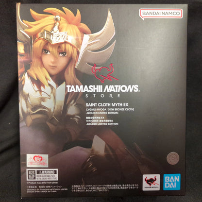 BANDAI SPIRITS Saint Seiya Myth Cloth EX Masami Kurumada Cygnus Hyouga Reborn Bronze Cloth ~GOLDEN LIMITED EDITION~
