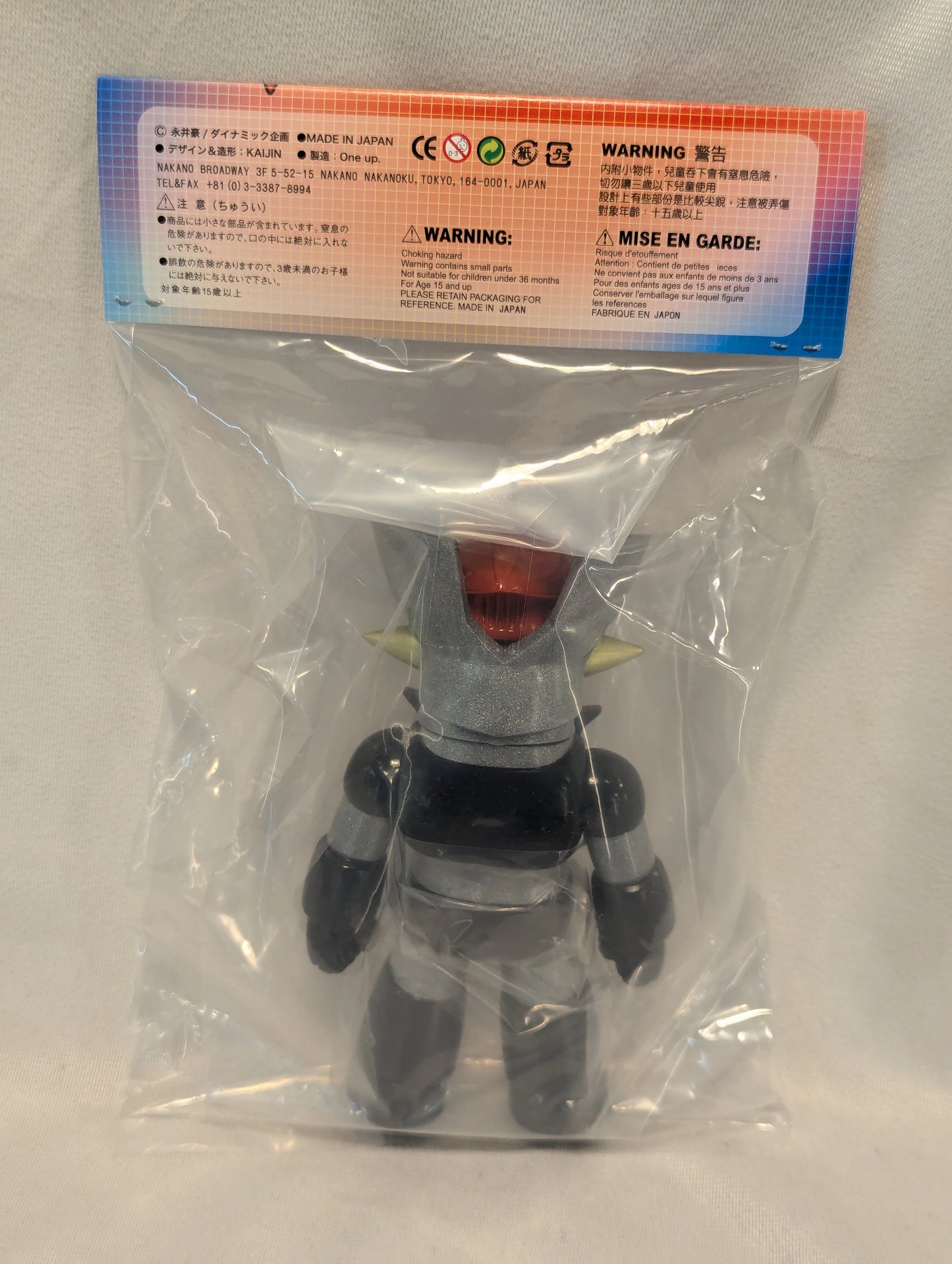One up KAIJIN Mazinger Z Silver Lame