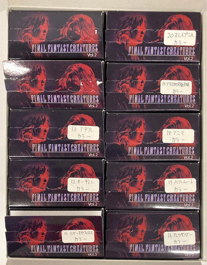 Furuta FF CREATURES02 10 Type Set Normal Cards Including Secret Card / FF CREATURES02 20010