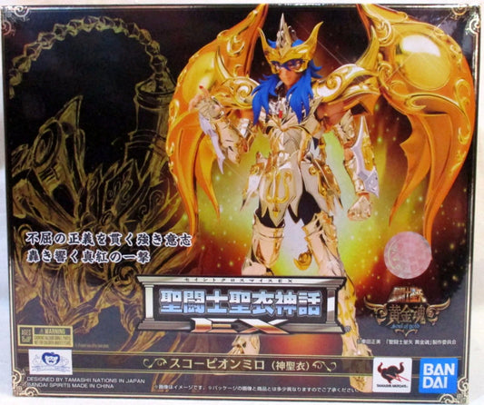 Bandai Spirits Saint Seiya Myth Cloth EX Masami Kurumada Scorpion Milo (God Cloth)/God Cloth Resale Edition