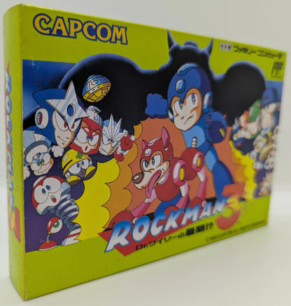 FC Rockman (Mega Man) 3: Dr. Wily's End!?
