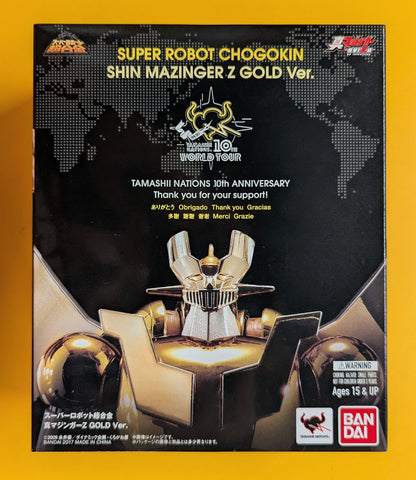 Bandai - Super Robot Chogokin - Shin Mazinger Z Gold Ver.