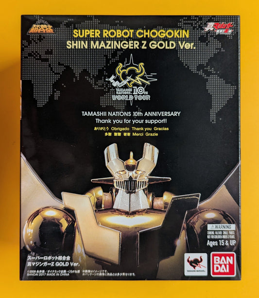 Bandai - Super Robot Chogokin - Shin Mazinger Z Gold Ver.