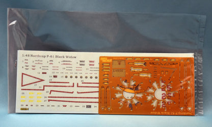 GWH / WWII USAAF NORTHROP P-61A BLACK WIDOW GLASSNORSE L4806
